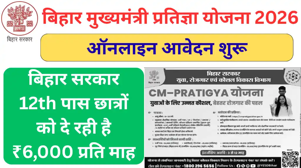 Bihar Mukhymantri Pratigya Yojana 2026