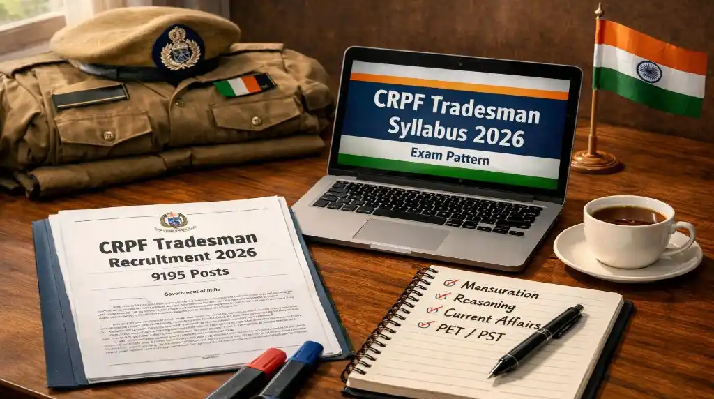 CRPF Tradesman Syllabus 2026