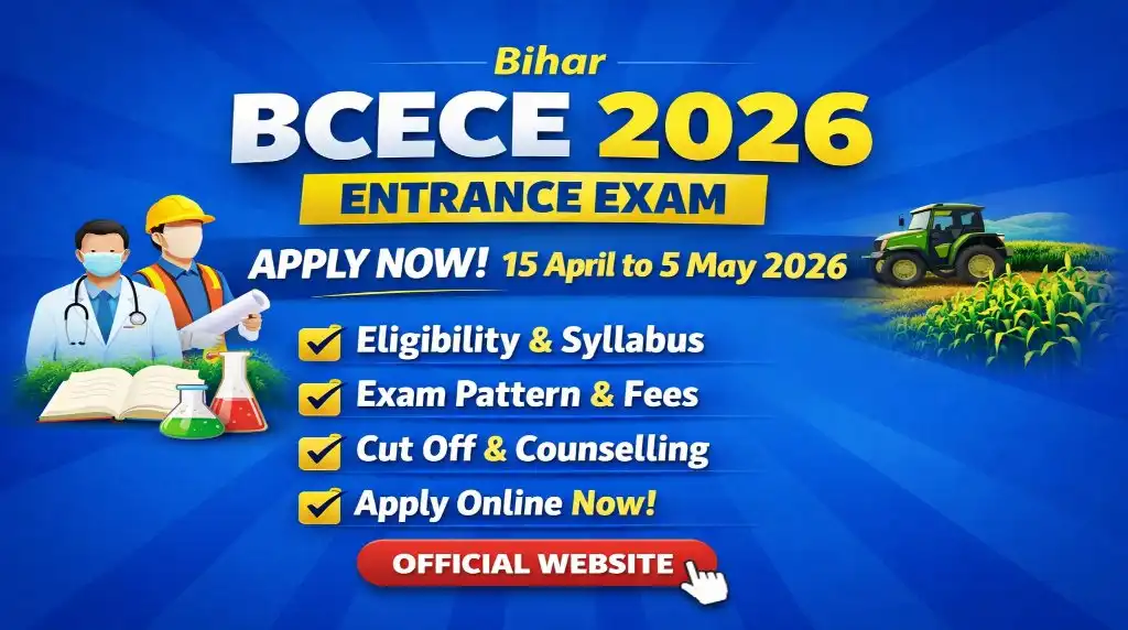 Bihar BCECE Entrance Exam 2026