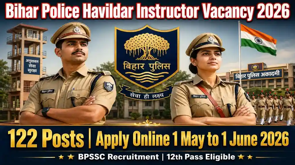 Bihar Police Havildar Instructor Vacancy 2026