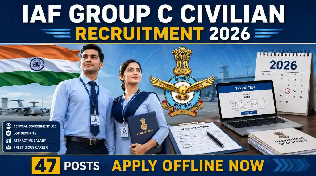 IAF Group C Civilian Recruitment 2026